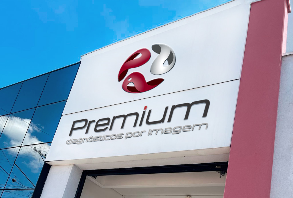 Fachada de uma unidade Premium Diagnósticos